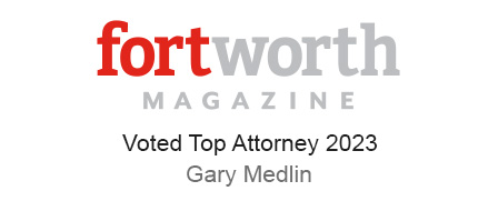 Fort Worth Magazine Voted Top Attorney 2023